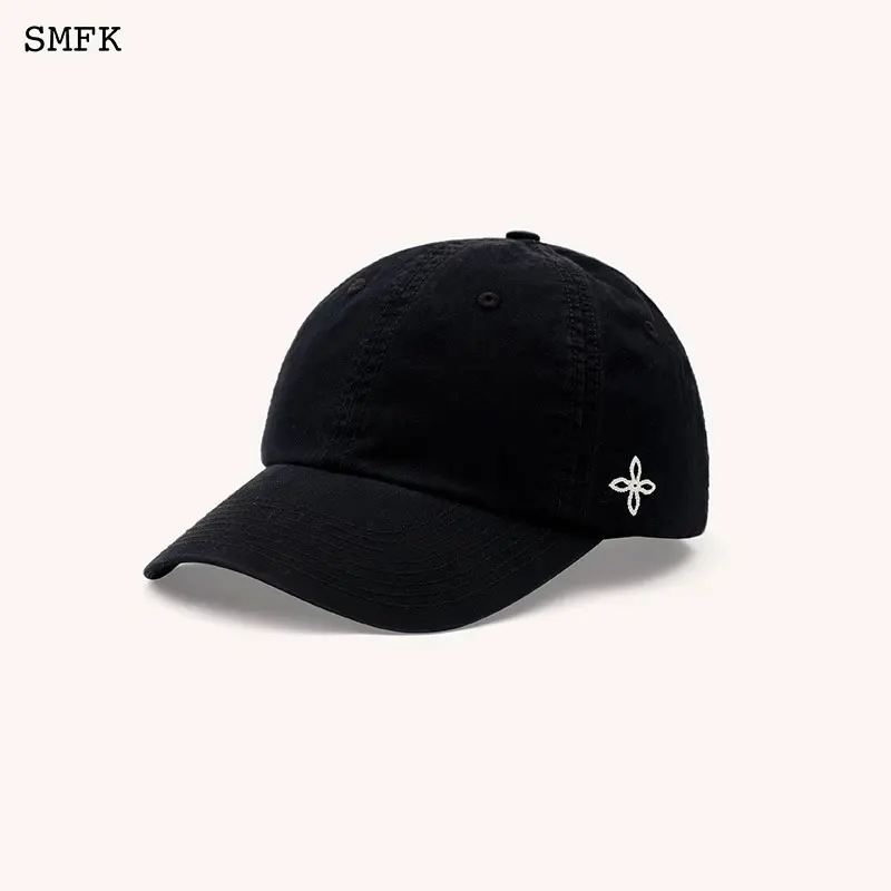 

SMFK Cross Chain Baseball Cap Embroidered Emblem Vintage Baseball Hat for Women and Men Adjustable Sports Dome Hat Unisex Caps