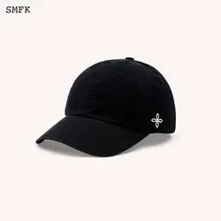 SMFK Cross Chain Baseball Cap Embroidered Emblem Vintage Baseball Hat for Women and Men Adjustable Sports Dome Hat Unisex Caps