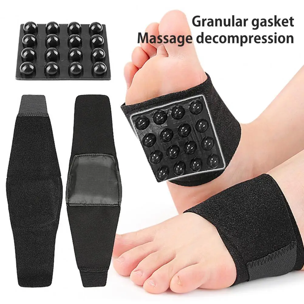 

Arch Support Compression Sleeves for Flat Arch Adjustable Plantar Fasciitis Brace Unisex Orthotic Arch Support Wrap