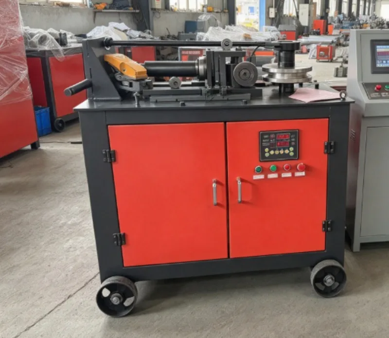 Stable Running Full Automatic Pipe Bending Machine For 38-100mm Round Steel Pipe Manufacturing Works