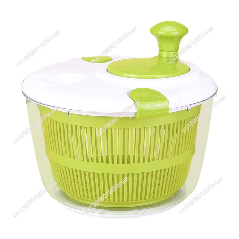 Salad Spinner Dryer Vegetable Fruit Food Drain Basket Dehydrator Quick Washing Drying Manual Centrifuge Kitchen Household Tool