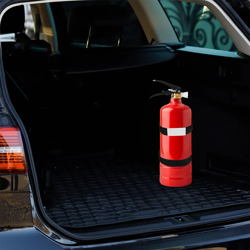 Correa de fijación para extintor de incendios, extensor de bolsa, correas de hebilla ajustables para coche, soporte de nailon, 4 Uds.