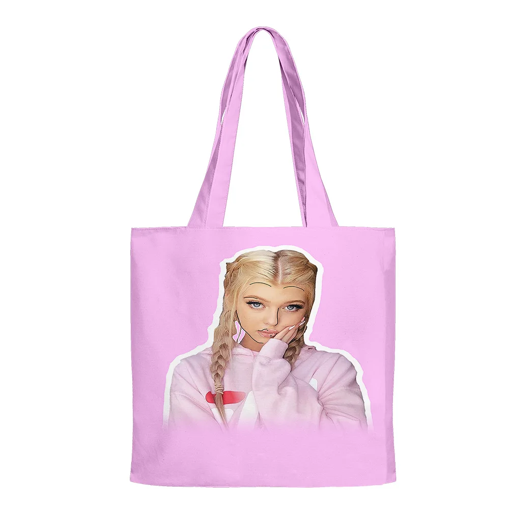 Loren Gray Merch 2023 New Bag Shopping Bags Reusable Shoulder Shopper Bags Casual Handbag