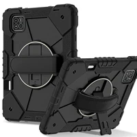 Funda con soporte y mango de rotación 360 para Xiaomi Mi Pad 7 Pro Redmi Pad Pro Poco 12,1 SE, funda dura a prueba de golpes para tableta de 8,7 pulgadas