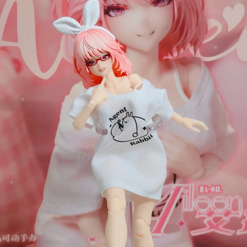 

Равлик в виде ракушки RA-01L Aileen, масштаб 1/12, аниме-фигурка, красивая одежда для отдыха для девочек, подвижная модель игрушки в наличии для праздничной игрушки