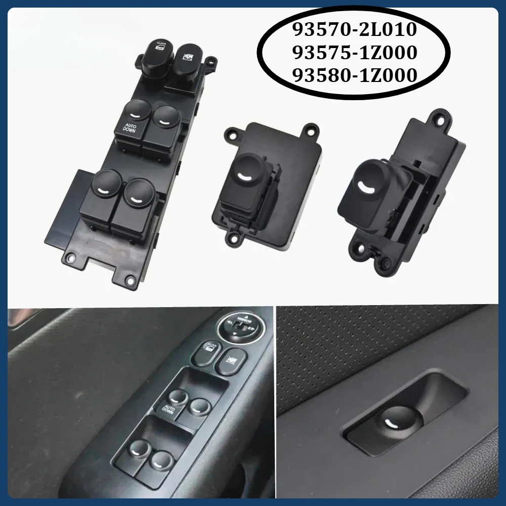 

93570-2L010/ 93575-1Z000/93580-1Z000 for Hyundai i30 i30cw 2008-2011 Electric Power Window Master Control Switch Button