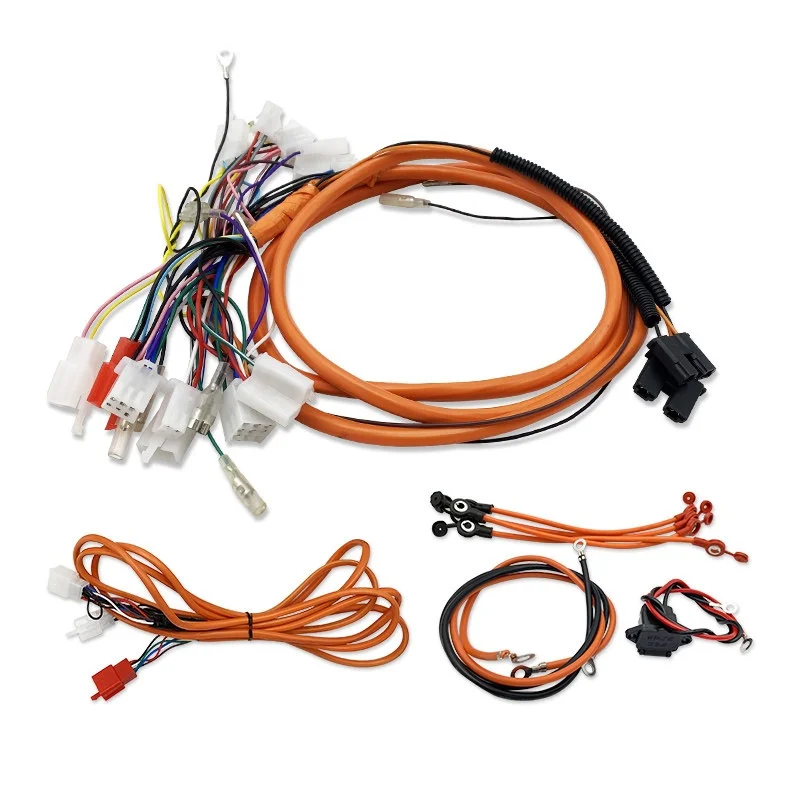 Electric Tricycle Wire Harness Assembly Whole Vehicle Large Simple Style National Standard Extended Battery Main Power Wire