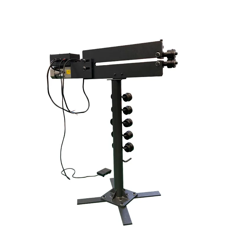 

RM18 Electric Power Bead Rotary Machine for Sheet Metal 1.2mm Curve Pressing Speed Regulation Rolling Bending Machine