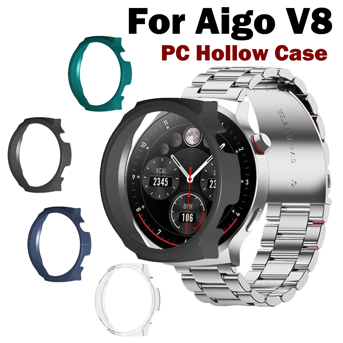 For Aigo V8 PC Case Cover Protector Hollow Screen Bumper Frame edge bezel Cases Accessories