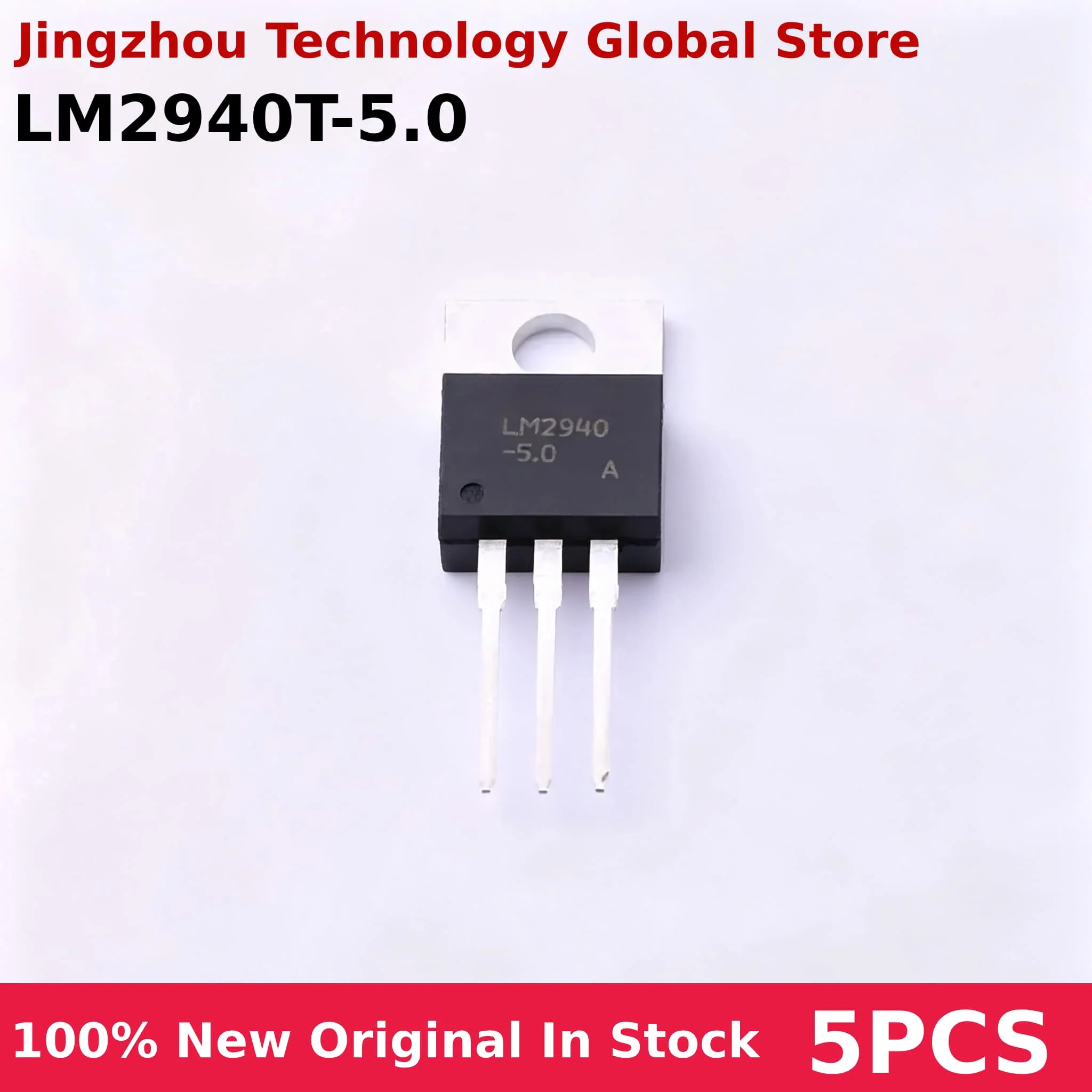 5PCS LM2940T-5.0 LM2940T 2940 TO-220 100% New Wholesale