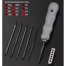 13 in 1 Magnetic Screwdriver Set Precision Cross Screwdriver Head Double Head Multi Function Kit Repair Hand Tool