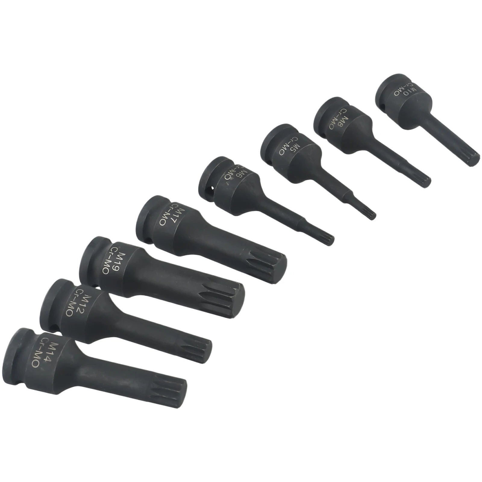 As Picture Wrench Socket Automotive Specialy Tools.plastic Portable Storage Box 8pcs Excellent Material Selection