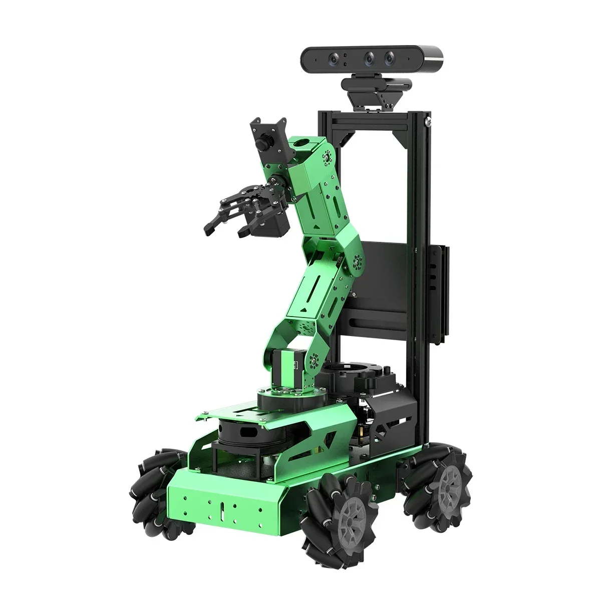 In stock In stock ROS Education Robot JetAuto Pro Mecanum Wheels Vehicle with 6DOF Robotic Arm Support SLAM 3D Depth Vision Trac