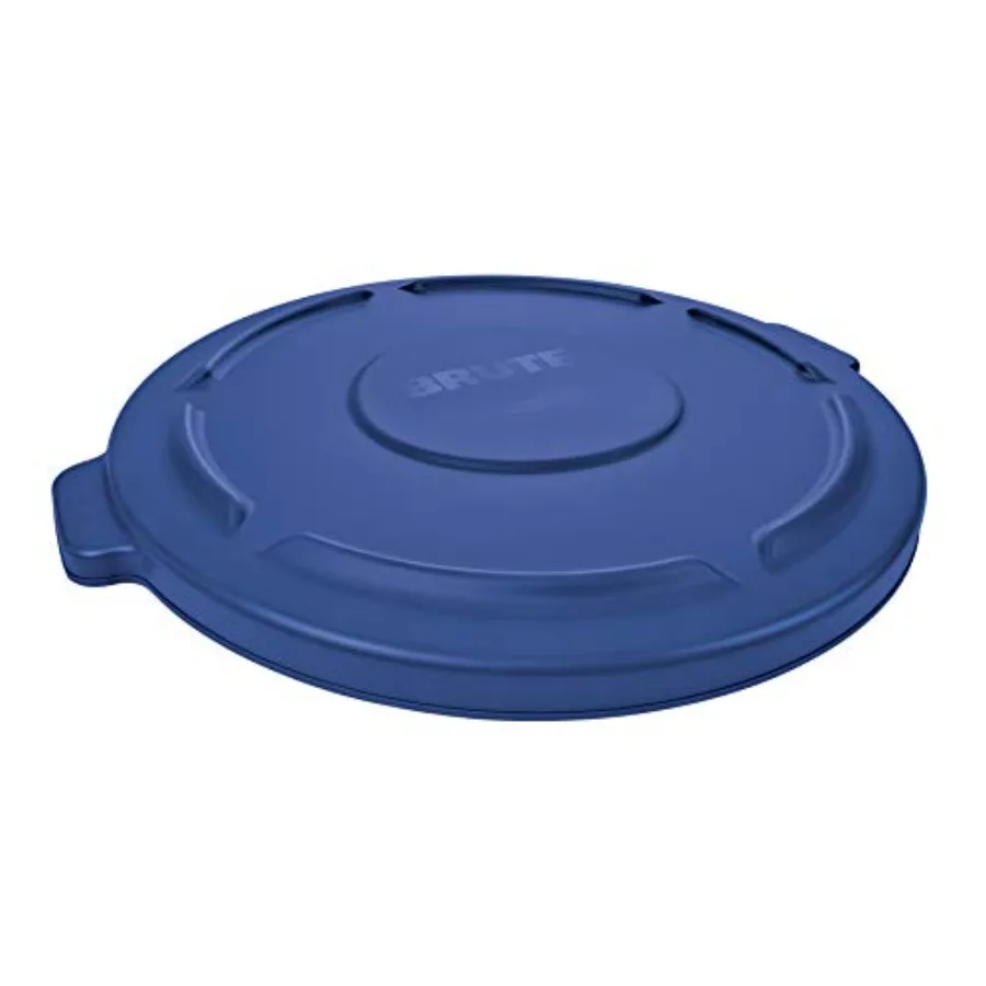 

BRUTE Trash Can Dome Lid, 55-Gallon, Blue, Compatible with the Rubbermaid Heavy Duty 55-Gallon Garbage Bins
