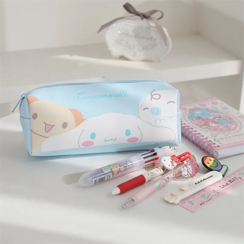 1 قطعة حقيبة أقلام جميلة للموسم حقيبة تخزين أدوات مكتبية صندوق رصاص صندوق رصاص حقيبة أقلام مستديرة #4