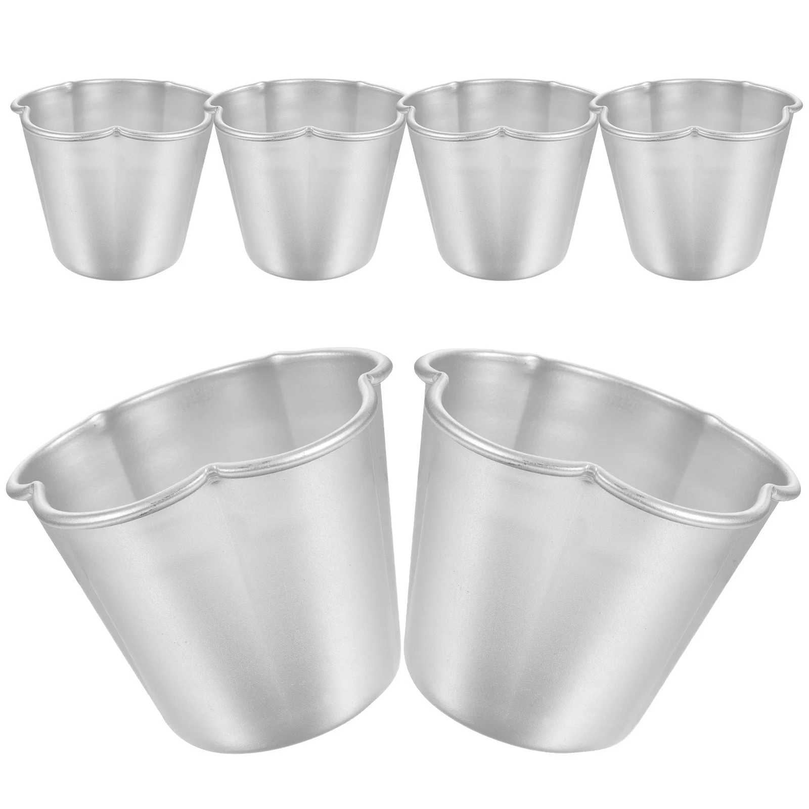 

6 шт. формы для выпечки торта, набор форм для яиц, пирогов, пудингов, многофункциональная металлическая форма для выпечки, антипригарные чашки для пирогов, домашний отель