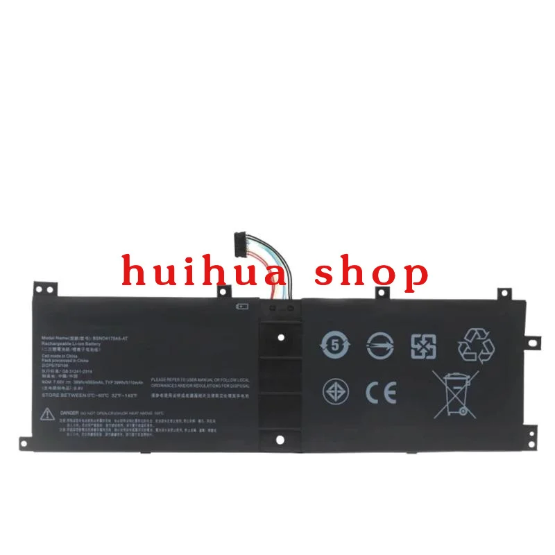 

BSNO4170A5-AT Аккумулятор для ноутбука Lenovo Miix 510-12ISK 520-12IKB BSNO4170A5-LH 525-12IKB LH5B10L67278 7,68 В 39WH