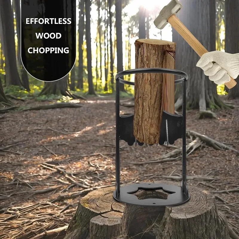 

High Quality and Safe Cast Iron Wood Splitter Log Wood Splitter Black Firewood Splitter Wedge