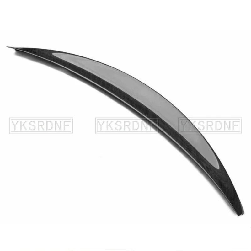 탄소 섬유 리어 스포일러 트렁크 윙 2017-2023 FRP 광택 블랙 단조 카본, 아우디 A5 S5 RS5 B9 4 문짝 쿠페 S5 스타일