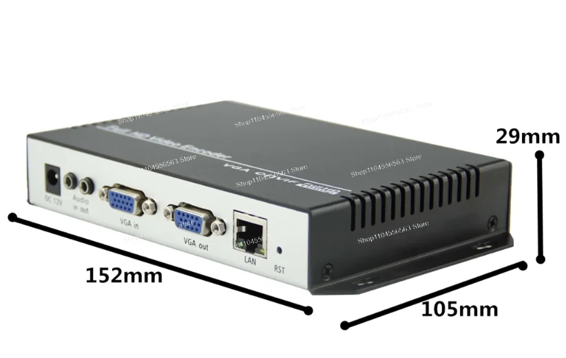 Low latency HDMI VGA CVBS large screen live broadcast on the wall video transmission SDI high-resolution video decoder