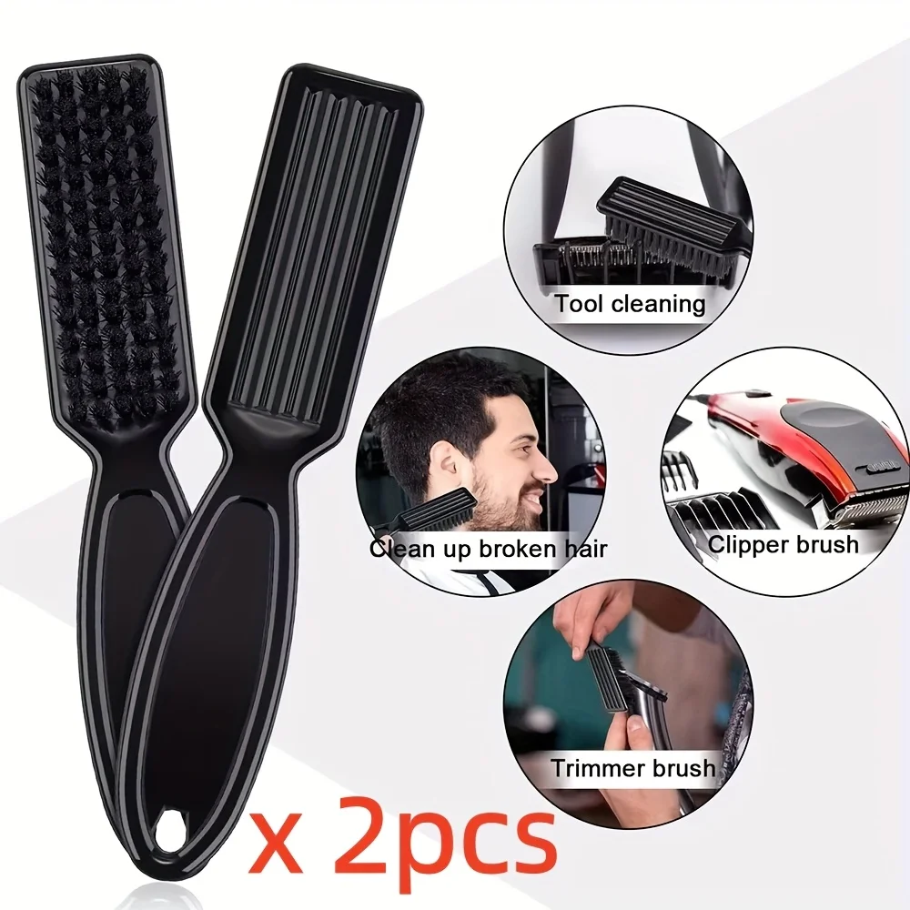 2pcs black beard cleaning brush