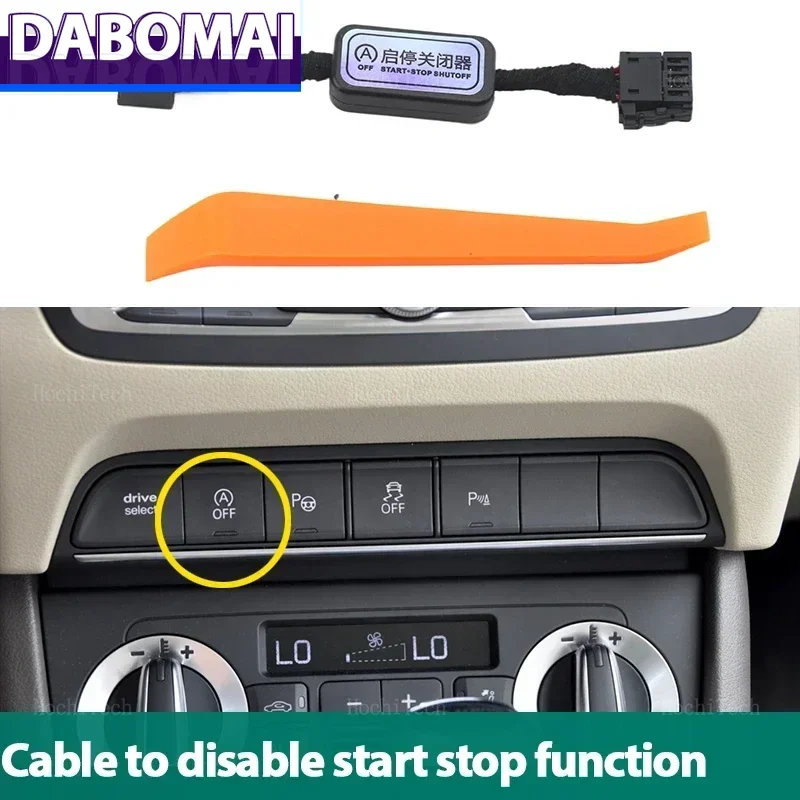 

Для Audi Q3 8U 2012-2018 автоматическая система остановки и запуска двигателя, кабель управления устройством, датчик остановки