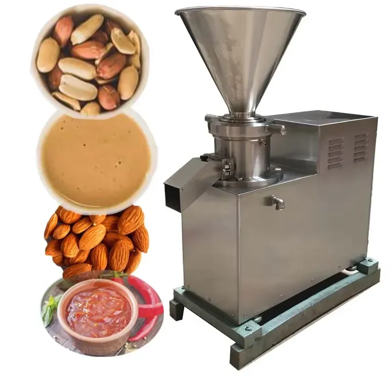 for 600-6000Kg/h Stainless Steel Colloid Grinder Peanut Almond Sesame Corn Soybean Nut Sauce Making Machine