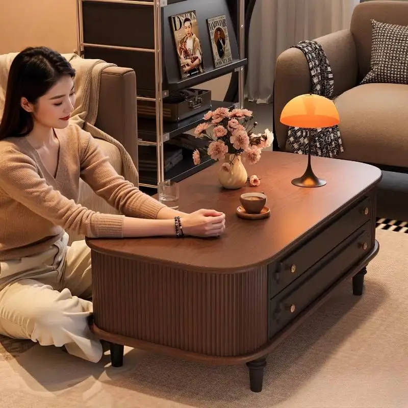 

Wood Nordic Coffee Tables Decoration European Apartments Modern Tea Table Center Designer Muebles Para Hogar Furniture Home