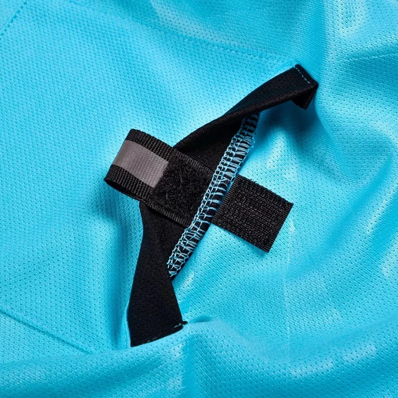 Professional Men Referee Uniforms Soccer Football Jerseys Shirts Pockets Judge Short Sleeve Team Shirt Sportswear Clothes image 6