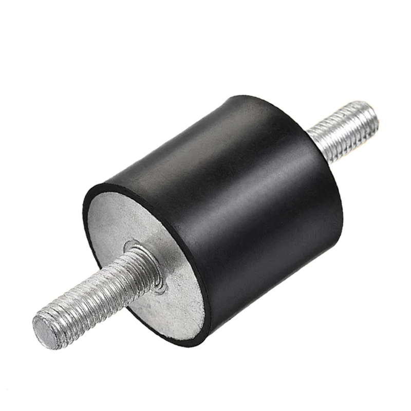 2PCS M3/M4/M5M6 Rubber Steel Mounts Anti Vibration Shock Damper for Air Compressors Water Pump Welding Machine