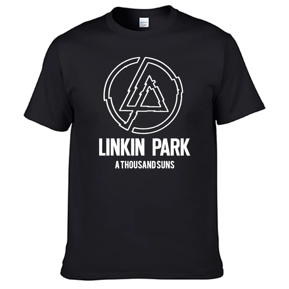 Linkinpark T-Shirt 100% Cotton Men Shirt Top Sales N034