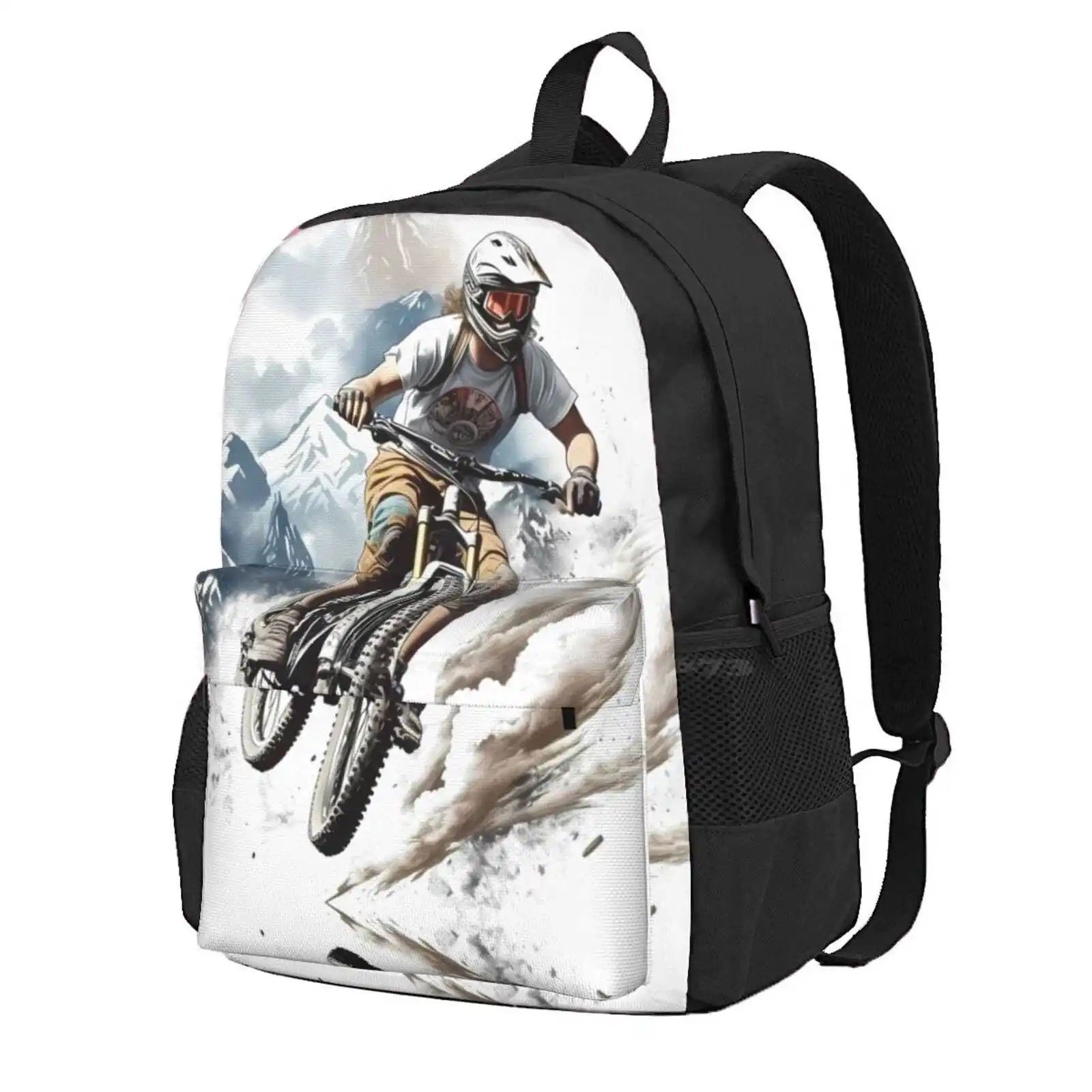 Fabio Wibmer Mountain Bike Riding Hot Sale Schoolbag Backpack Fashion Bags Freeride Mtbiking Downhill Legend Cycling Mountain