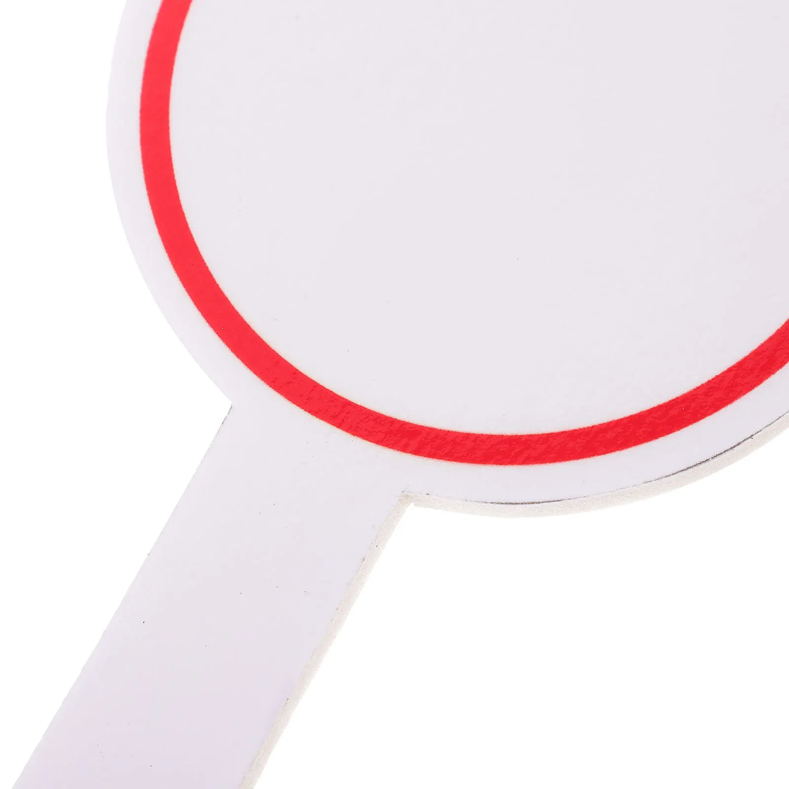 

6Pcs Foam Scoreboard Handheld Whiteboards Single Side Dry Erase Boards for Scoring Game Voting Dry Erase Paddles