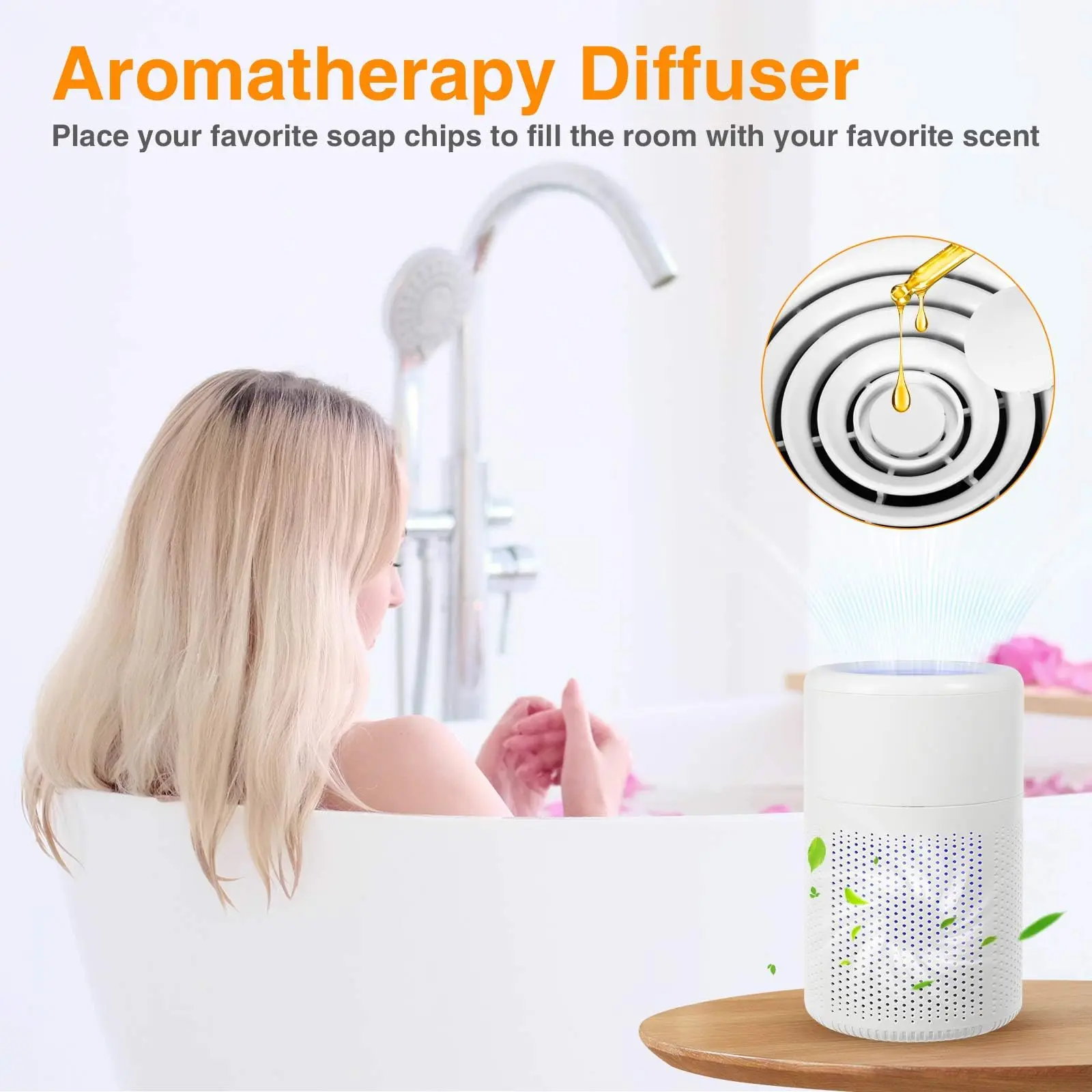 Xiaomi Youpin purificateur d'air filtre HEPA purificateur d'air Portable odeur fumée secondaire PM 2.5 dépoussiérage pour filtres à Air de bureau