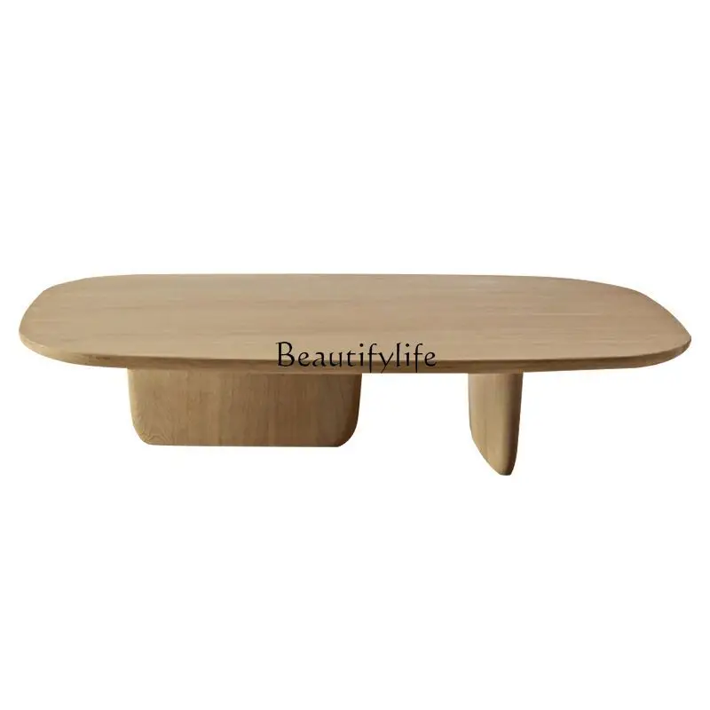 

Nordic Coffee Table Home Italian Living Room Coffee Table Simple Oak Color