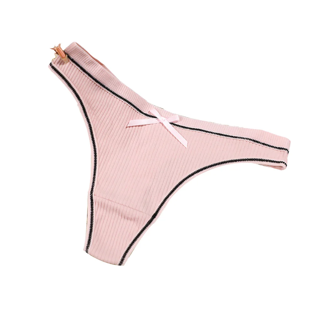 

Womens Everyday Essentials Comfortable Breathable and Stylish Low Waisted Thong Underwear Options Available Now