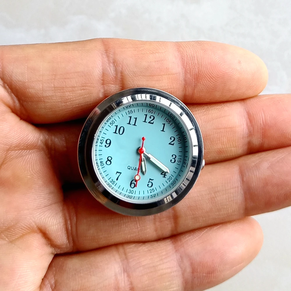 DIY سبيكة ووتش رئيس الوجه الملحقات أجزاء للممرضة طبيب ساعة الجيب النساء الرجال الطلاب على مدار الساعة الهدايا