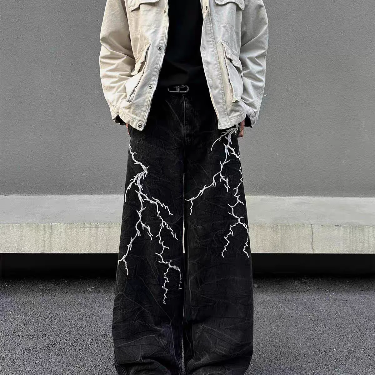 American high-street design wi - Embroidery On Jeans recension och pris