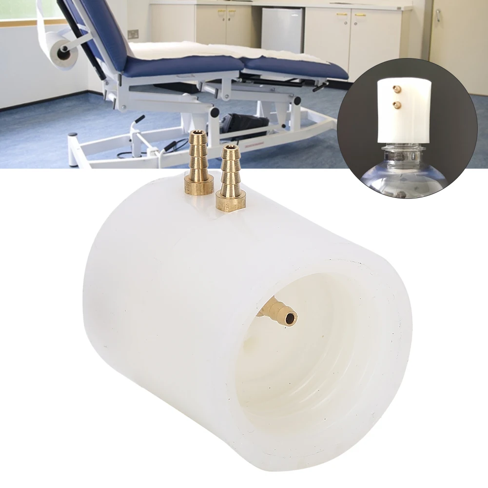 1pcs Dental Plastic Water Bottle Cover Lid White Dental Chair Turbine Connector Dental Chair Accessories Tools Dentist Supplies