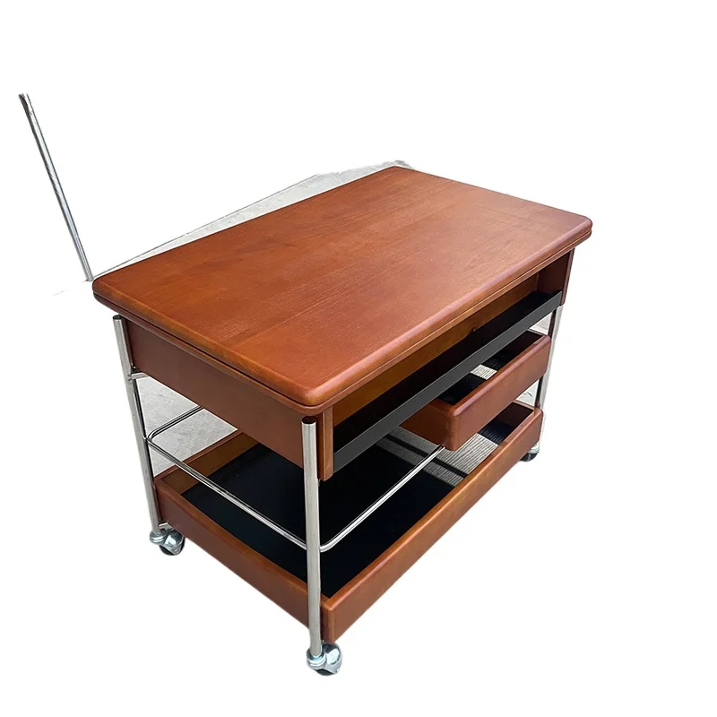 

Тележка в средневековом стиле, передвижная, складная и подъемная, многофункциональная, для гостиной, балкона, креативный приставной столик к дивану