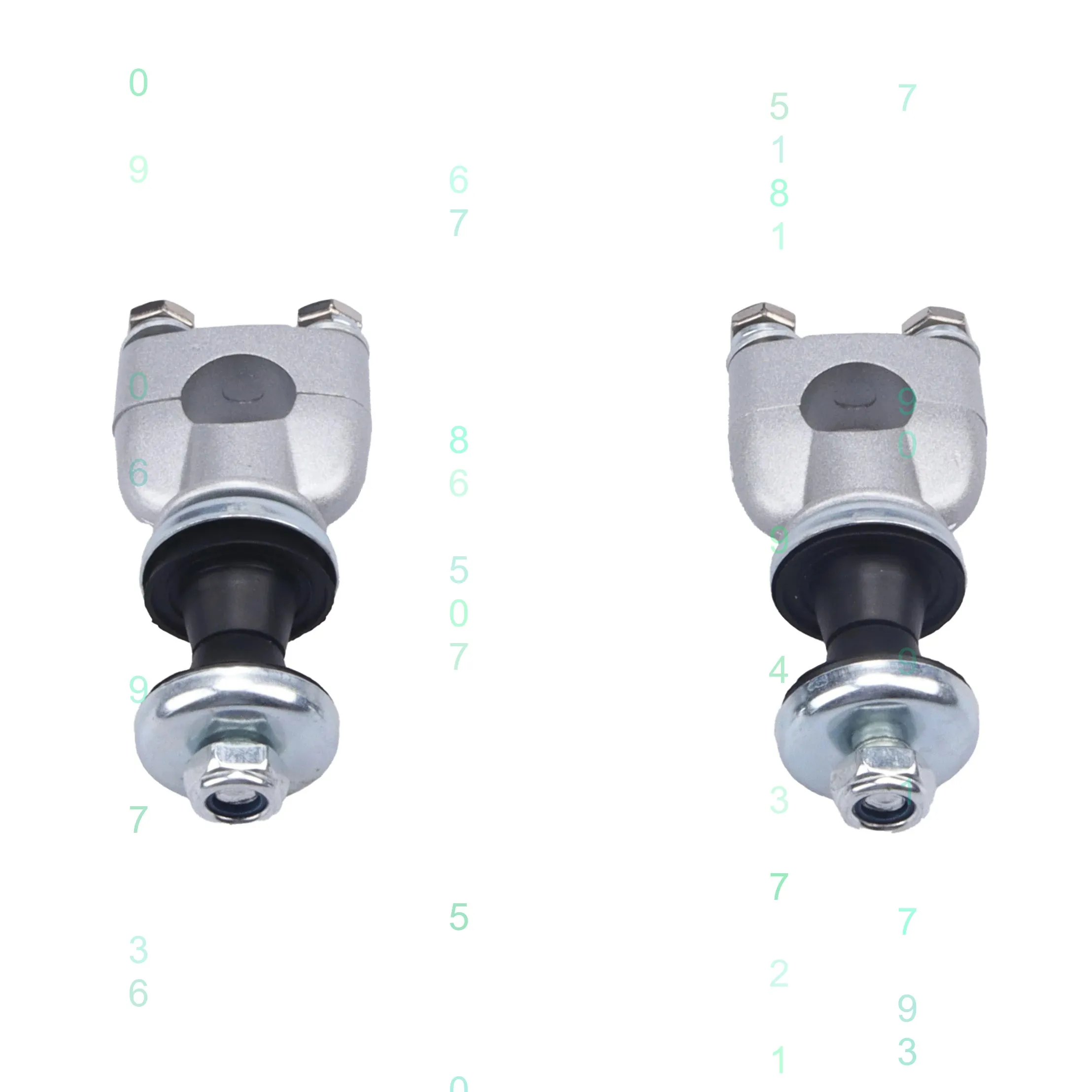 ATV 50-110CC Front Shock Absorber Steering Control 22mm Handlebar Clamp for Reynolds Croft