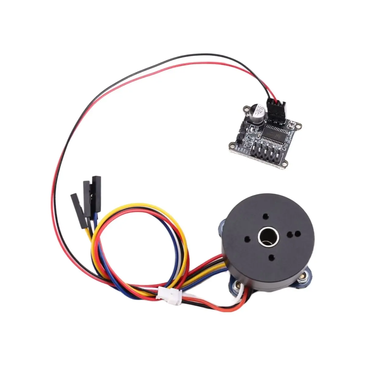 dtc6-2804-dcブラシレスモーター-磁気bldc中空軸無限外回転子ユンタイモーターfoc