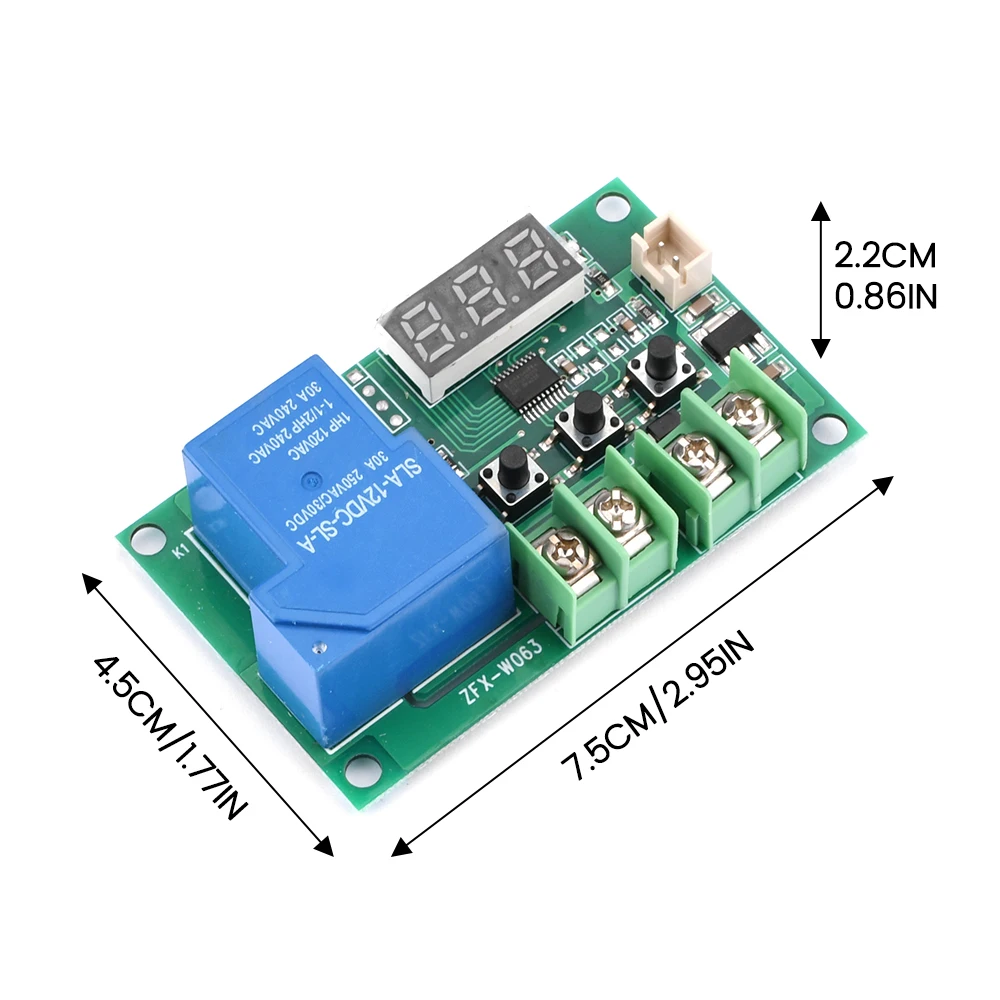 W1209 cyfrowy wyświetlacz LED termostat 12V 30A przełącznik kontroli temperatury kontroler z czujnik NTC zakresem temperatur 50 ~ 110 ℃