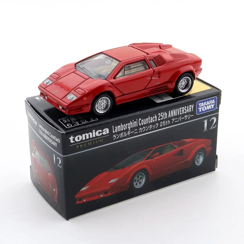 Takara Tomy Tomica Premium Black Box Flagship TP12 1/61 Lamborghini Metal Alloy Die-casting Car Model Boys Toy Gift Christmas