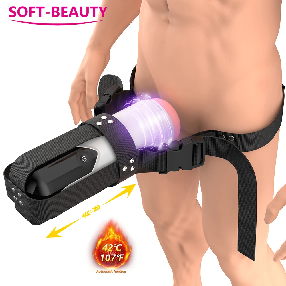 

Wearable Automatic Male Masturbator Cup Telescopic Voice Vibrations Blowjob Pussy Vaginas Adult Masturbation Toys For Men 18