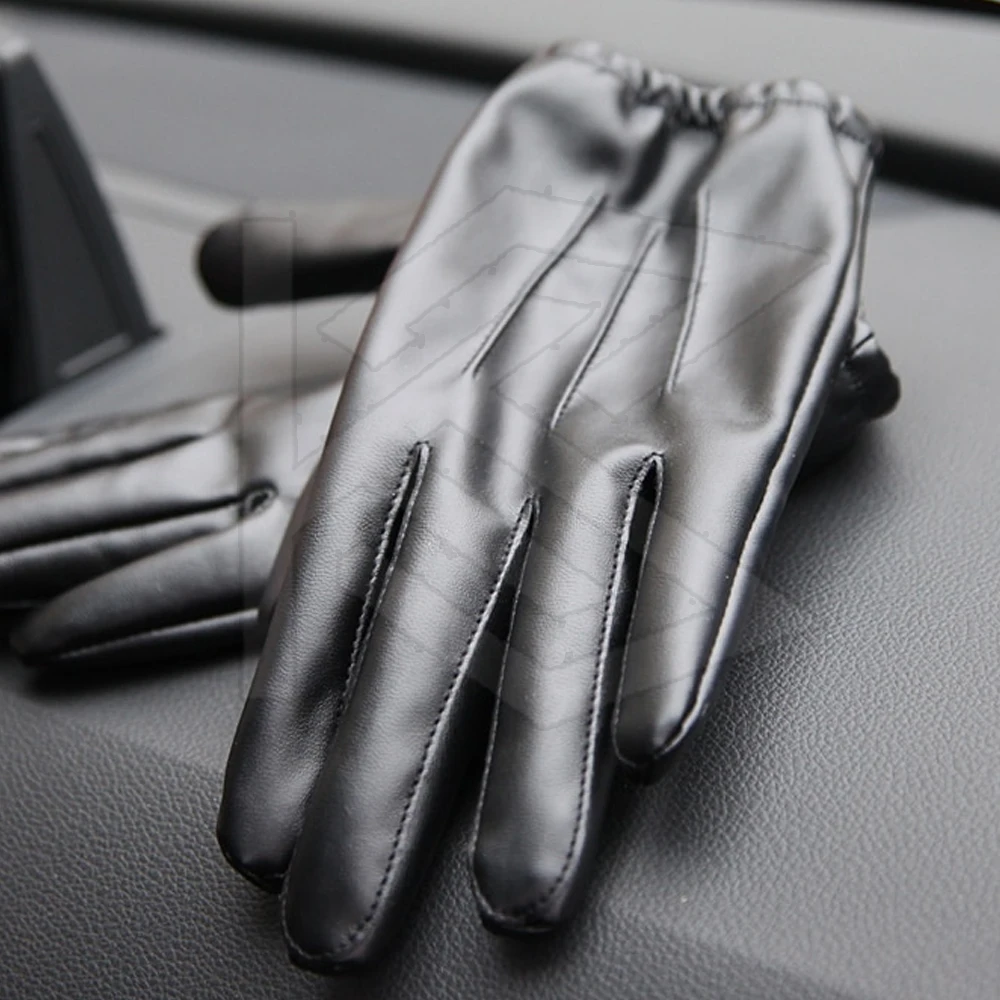 Touch Screen Car Gloves Breathable Full Finger Leather Gloves Moto Motocross Outdoor Sports Gloves Non-slip Car Driving Gloves