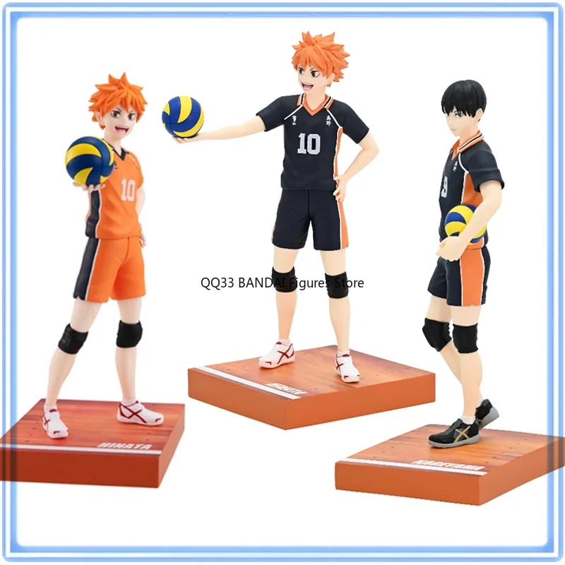 Oryginalny Ichiban Kuji Anime Haikyuu!! Figurka Tobio Kageyama Hinata Shoyo, ozdoba na biurko, model kolekcjonerski