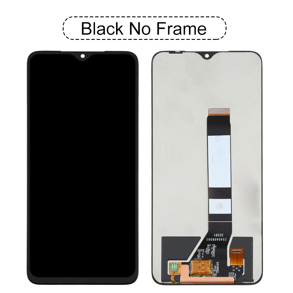 6.53 "Poco M3 Display Per Xiaomi Poco M3 Display LCD Touch Screen M2010J19CG Per Redmi 9T Display M2010J19SG Parti di Montaggio