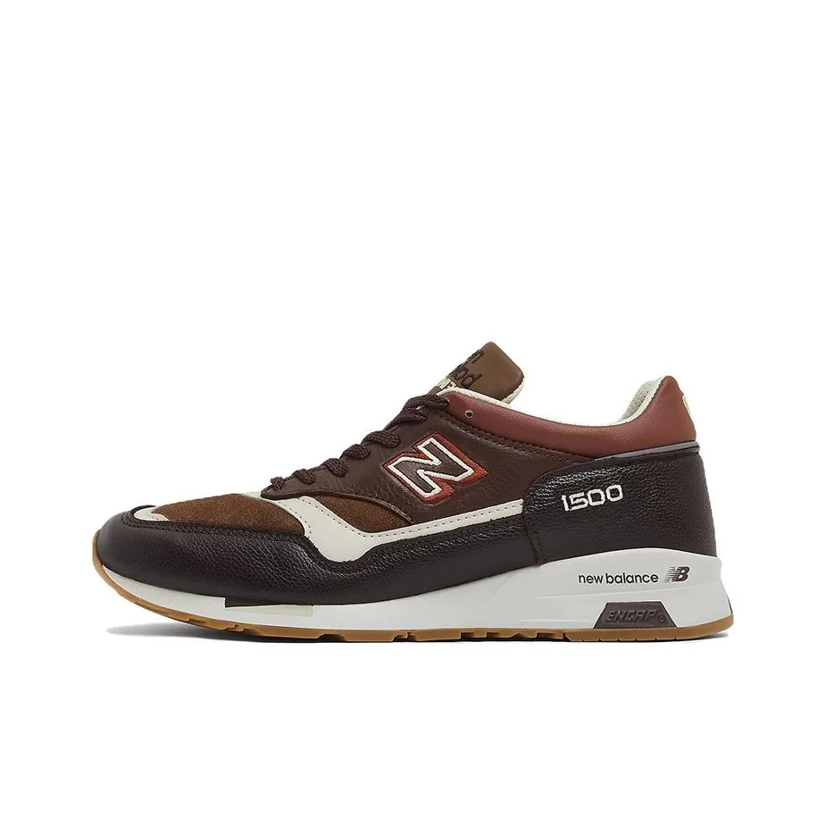 

New Balance NB 1500 Leather Low top Running Shoes Unisex Tan Made In UK M1500GBI