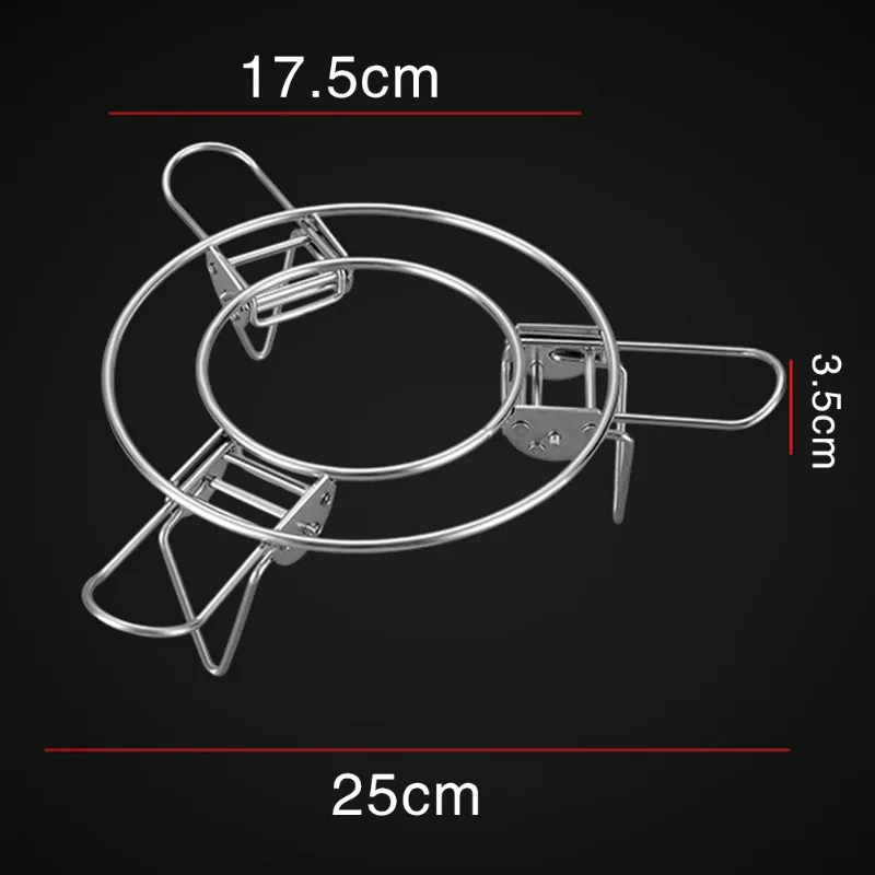 Stainless Steel Steamer Stand for Kitchen, Food Cookware, Water Insulation, Heat Insulation, Cooking Steaming